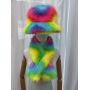 faux fur scarf winter hat warm hat bucket for women girls